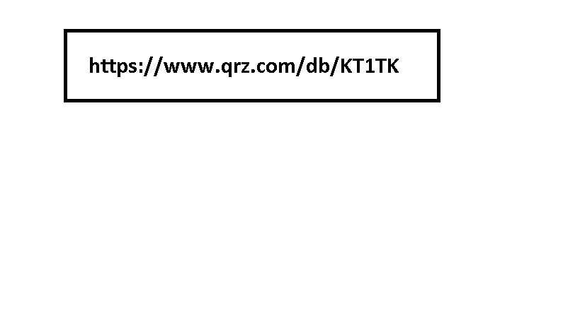 KT1TK QRZ Site